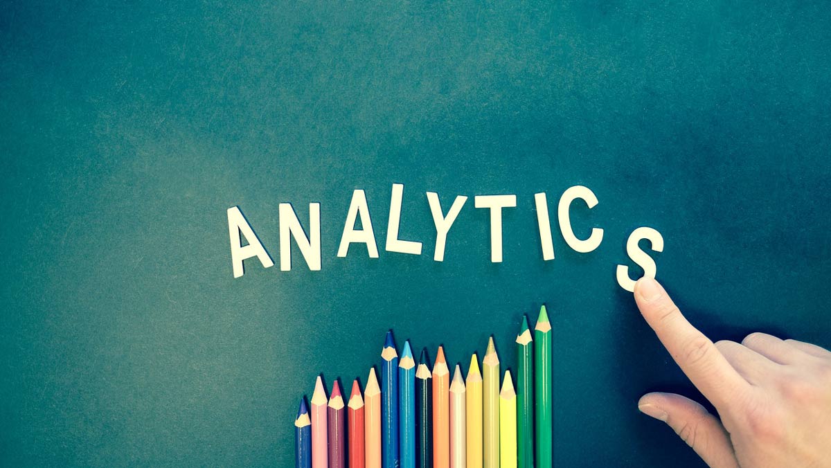 Analytics Word & Color Pencils - Lawyer Marketing