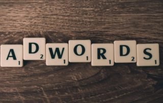 Square Lettered Pieces Spelling AdWords - Lawyer Marketing